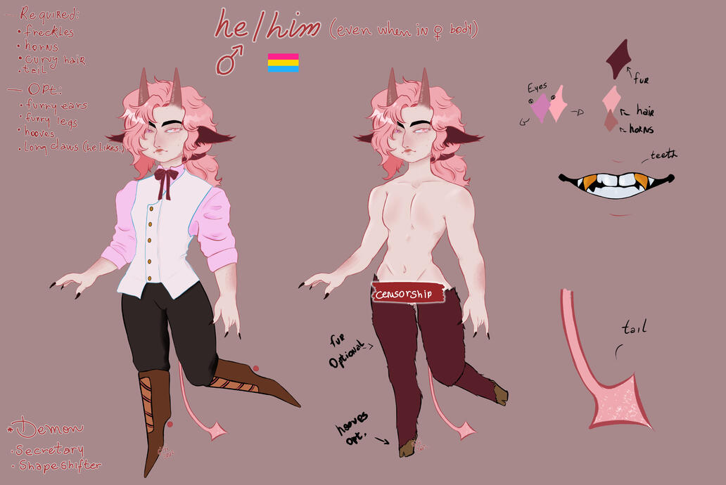 Initial design by @Hopeless__Sun, REF sheet/art by me.